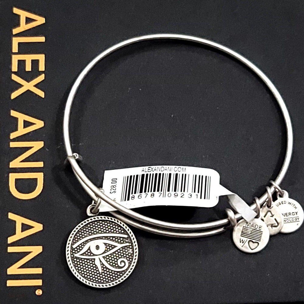 Alex And Ani Eye Of Horus Charm Bracelet